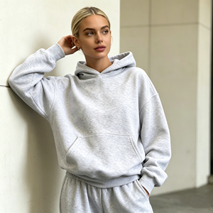 Sudadera con Capucha Oversize para Mujer, Estilo Y2K, con Estampado Puff, 400 g/m², Corte Holgado - Product Image 3