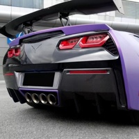 Diffuseur de pare-chocs arrière parfaitement adapté pour Chevrolet Corvette C7 Z06 Style diffuseur en Fiber de carbone lèvre de pare-chocs arrière