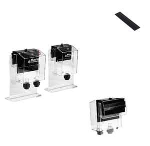 Acuario SOB-1 SOB-2 Caja de agua Sifón Caja de desbordamiento Accesorios de escritorio esenciales Fuentes marinas de plástico negro/rojo - Product Image 6