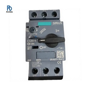 มอเตอร์แบบมืออาชีพ (Mpcb) ซีริอุส 3RV 3RV6011-1BA10 เซอร์กิตเบรกเกอร์สำหรับคอนโทรลเลอร์ เซอร์กิตเบรกเกอร์ควบคุมอุตสาหกรรม ซีริอุส 3rv - Product Image 1