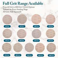 Maille abrasive à finition miroir 9 pouces 225 mm P600 pour le polissage fin de la peinture et le raffinage des surfaces laquées