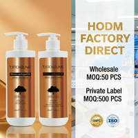 Ensemble de Soins Capillaires Naturels OEM Shampoing et Après-Shampoing Lissant Soie Huile d'Argan Beurre de Karité Marque Blanche