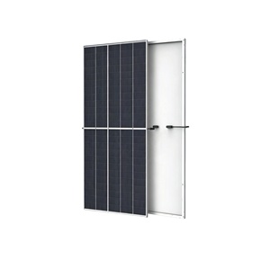 Panel Solar Monocristalino de Silicio Bifacial HJT de Alta Eficiencia (23.8%), Tipo N, Media Celda, Doble Vidrio, 385-405W - Product Image 1