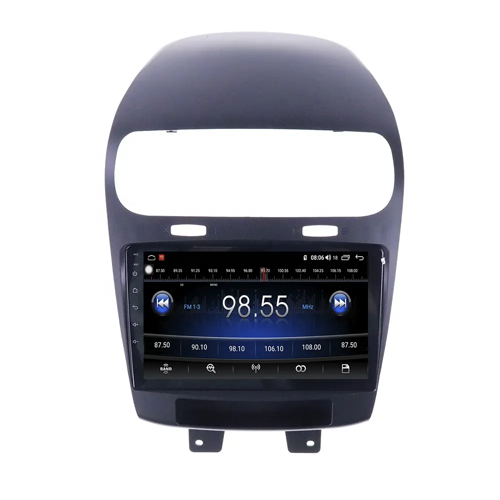 9インチAndroid10RDSカーラジオ2 DinマルチメディアプレーヤーDodge Journey Fiat Freemont8コアAMダブルレコーディングオートラジオ