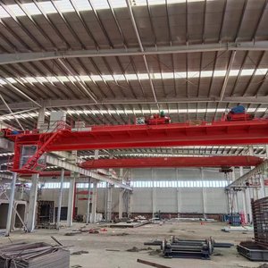 Cần cẩu dầm đôi 5t và 10t với các bộ phận PLC và động cơ lõi bánh răng cho các xưởng sản xuất cọc ống loại cực - Product Image 6