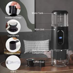 Cafetera de Diseño Nuevo, Mini Cafetera Eléctrica Automática de Espresso, Cafeteras Portátiles para Viajes en Auto, USB - Product Image 4