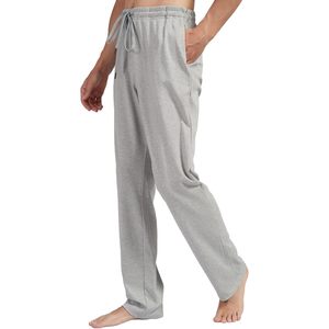 FOXA <b>Men's</b> 100% Cotton Sweatpants Long Inseam <b>Tall</b> Breathable Yoga <b>Joggers</b> With Side Pockets - Product Image 5