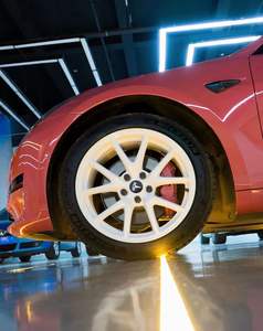 Premium PET Bright Morgan Stone Rouge TPU PPF Peinture De Voiture Protecteur Changeant Couleur Vinyle Wrap Film - Product Image 5