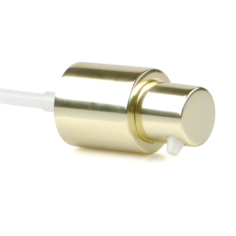 Manufacture High Quality Aluminium Plastic Rose Gold Plastic Lotion Pump Spray Pump