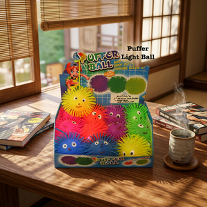 Balle anti-stress LED en forme de hérisson, jouet sensoriel souple en TPR, lumineux, pour soulager l'anxiété et la pression, pour enfants - Product Image 5