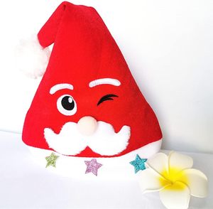 Chapeau Rouge de Noël, Ornement du Nouvel An, Chapeaux Mignons de Père Noël et Élan pour Enfants et Adultes, Cadeau de Noël, Décoration - Product Image 4