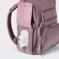 Große Kapazität Bestseller Wasserdichter Neopren-Mama-Reiserucksack Modischer Damen-Wickelrucksack Tägliche Wickeltasche für Babys
