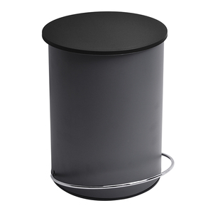 Poubelle à pédale 3L avec fermeture douce poubelle en fer poubelle à pédale poubelle en métal - Product Image 4
