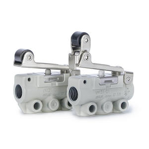 Válvula Mecánica de 2 Posiciones y 3 Vías, Interruptor Neumático Tipo Rodillo, Manual, VM131-01-01A, Material Plástico para Filtros de Aire y Lubricadores - Product Image 1