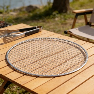 Stainless Steel BBQ <b>Wire</b> <b>Mesh</b> Grill Rack for Indoor Outdoor Cooking - Product Image 4