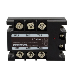 รีเลย์ Xtester-MS-3AA4840 40 แอมป์ AC to AC 3 เฟส SSR พร้อมหน้าสัมผัสกำลังสูงและอีพ็อกซี่ - Product Image 1