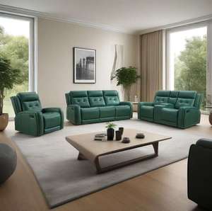 Fauteuils inclinables 3+2+1 places en cuir couleur personnalisée, style luxe léger <span class=keywords><strong>français</strong></span>, pour salon et home cinéma - Product Image 4