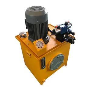 Good Heat Transfer 350bar Concrete Hydraulic Pump Station For CNC Machine