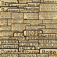 Paquete de 50 Pegatinas Decorativas Retro de PVC Impermeables con Diseño de Notas en Inglés para Botellas, Maletas, Cuadernos, Tazas, Teléfonos, Laptops, Cascos