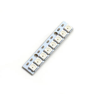 WS2812 светодиодная полноцветная плата водителя 5050 RGB квадратная круглая Светодиодная лампа - Product Image 6