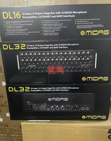 Boîte de mixage audio numérique professionnelle Midas DL32 de haute qualité, 32 canaux, avec effets intégrés, égaliseur 5 bandes, microphones métalliques PRO