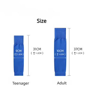 Espinilleras de fútbol con logotipo personalizado OEM, Correa deportiva para pierna, soporte para pantorrilla, manga de compresión para pantorrilla, espinillera, juego de manga para pantorrilla - Product Image 4