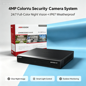 Sistema de Seguridad PoE de 16 Canales HIK, Grabador de Video DS-7616NXI-12/16P/S, 16 Canales, 1U, 16 POE, AcuSense, 4K, NVR Inteligente con Análisis - Product Image 1