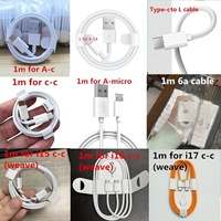 Cable de Carga Rápida Giratorio Micro-USB de 1M 2A 3A para Teléfonos Móviles Android, Computadoras y Auriculares, TPE/PVC
