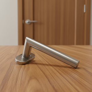 Maniglia per Serratura a Cilindro in Acciaio Inox 201 Personalizzata, <span class=keywords><strong>con</strong></span> Copricilindro, per Set Serratura Porta in Legno - Product Image 3