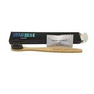 Kit Dental Desechable de Lujo para Hoteles de 5 Estrellas, Cepillo de Dientes con Cerdas Suaves y Mini Pasta Dental para Resorts y Spas - Product Image 1