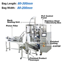 Automatische verticale verpakkingsmachine met hogesnelheidszuigerpomp voor sap, melk, vloeistoffen, foliezakken en pouches