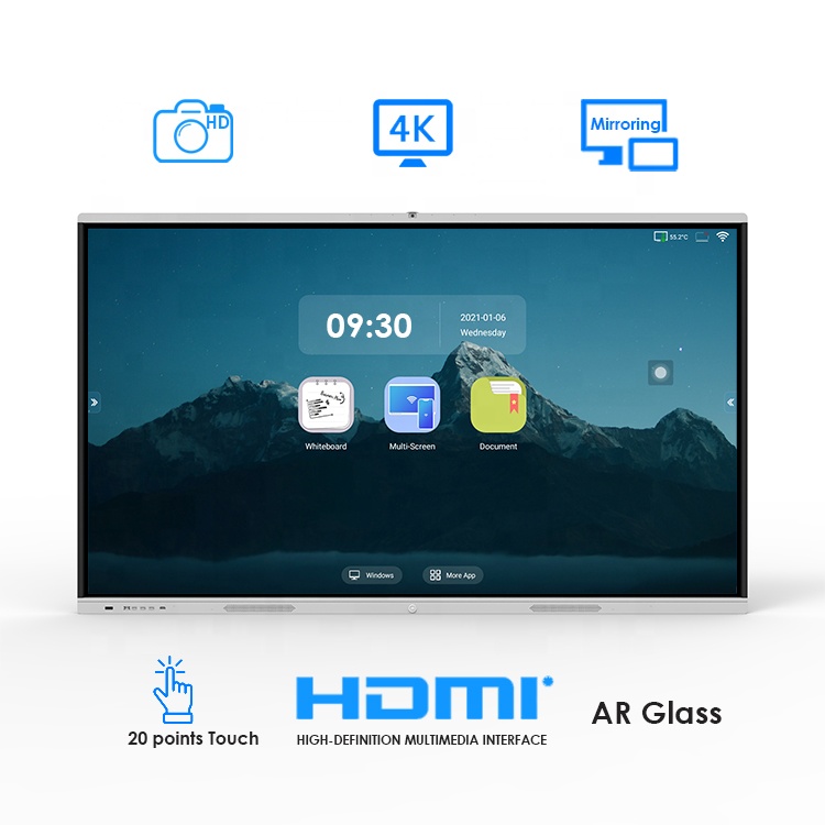 I5 OPS Interactive Whiteboard For Classroom Teaching