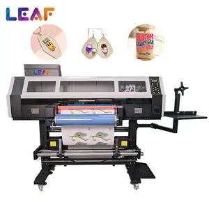 Foglio tutto In uno 60cm UV A B rullino per rullare UV DTF stampante adesivo macchina da stampa con laminatore
