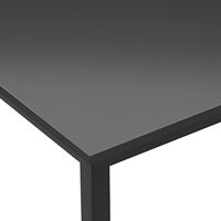 Table d'ordinateur Table de travail de bureau moderne Table de bureau pour l'emballage de commande par correspondance de bureau à domicile