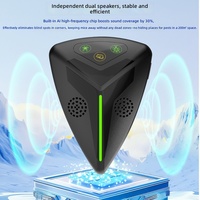 Répulsif à ultrasons pour souris et insectes volants, quatre modes, double cornet, fréquence variable, haute puissance, plastique, écologique