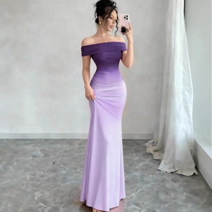 Robe longue pour femme IStapromo Gifts, col unique, jupe moulante - Product Image 2
