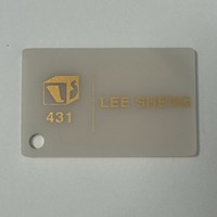 Plaques acryliques colorées transparentes multi-usages et durables 1220x1830mm/1220x2440mm Épaisseur 2-30mm Publicité Taïwan Chine