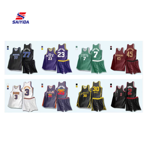 Jersey tasarımları dahil yüksek kaliteli kırmızı ve siyah basketbol üniforma setleri OEM hızlı teslimat - Product Image 6