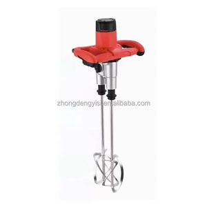 2.6kw Six-<b>Speed</b> Variable 110V/220V Hand-Held Electric Galvanized GI 60cm 1M Parallel Bar Mixing Bar - Product Image 1