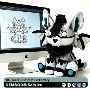 Produttore di Giocattoli in Peluche Personalizzati, Animali di Peluche Anime e Cartoni Animati, Bambole Mascotte OEM, Crea il Tuo Marchio per Regali, Basso MOQ - Product Image 1