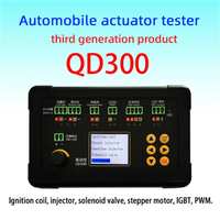 Analyseur de moteur de voiture QD300 bobine d'allumage automatique pas à pas avec électrovanne CRIN détecteur d'injecteur testeur de défaut