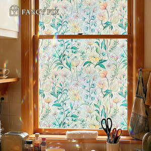 <span class=keywords><strong>Film</strong></span> adhésif statique PVC Merveilleux <span class=keywords><strong>Magicien</strong></span> <span class=keywords><strong>d</strong></span>'<span class=keywords><strong>Oz</strong></span> Arc-en-ciel Écologique Protection UV pour Appartement Salon Salle de bain Chambre - Product Image 2