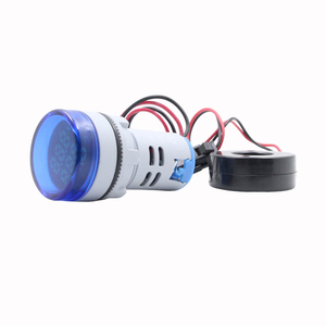 Mini <span class=keywords><strong>Digital</strong></span> Voltmetro Amperometro 22 millimetri AC 60-500V 0-100A Corrente Tensione <span class=keywords><strong>Volt</strong></span> Tester Meter Doppio LED Indicatore luce Della Lampada pilota - Product Image 4