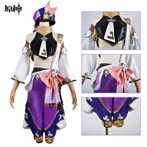 Perruque de Costume de Cosplay <span class=keywords><strong>Dori</strong></span> pour <span class=keywords><strong>Genshin</strong></span> <span class=keywords><strong>Impact</strong></span>, 50 cm, Rose, Unisexe, Adulte, Cheveux Synthétiques en Polyester Résistants à la Chaleur, Sumeru - Product Image 3