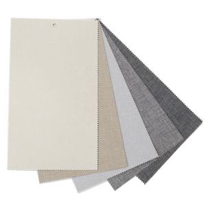 Stores enrouleurs ZSTARR avec tissu double face <span class=keywords><strong>beige</strong></span> en <span class=keywords><strong>lin</strong></span>, système à ressort, stores enrouleurs d'intérieur - Product Image 4