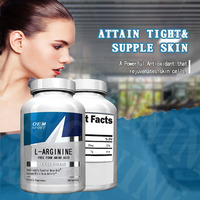 Complément d'L-Arginine 3000mg, booster d'oxyde nitrique pour hommes et femmes, soutient l'énergie, la circulation, la croissance musculaire, comprimés d'L-Arginine