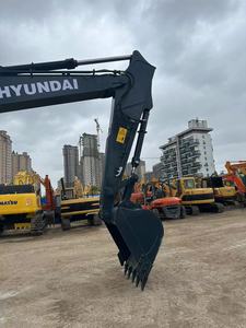 Excavadora mediana Hyundai 225 de alta calidad, baja hora de trabajo, excavadora sobre orugas usada, engranaje de bomba de Motor de 1 año, rodamiento PLC - Product Image 6