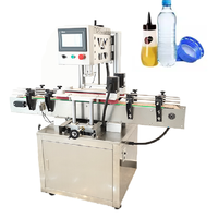 Machine de capsulage automatique à grande vitesse de prix usine pour capsuleuse à vis de pulvérisation de couvercle de tête de pompe de bouteille de jus