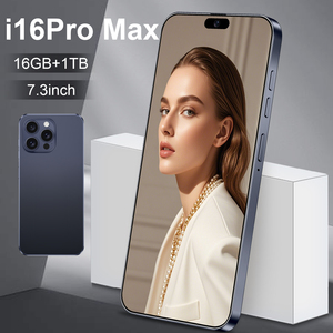 2025 Gốc Chất Lượng Cao I16Pro Max 16GB + 1Tb <span class=keywords><strong>Android</strong></span> 13 4G Điện Thoại Thông Minh 108MP Phía Sau Máy Ảnh 144Hz 65W Tiếng Anh Tây Ban Nha Đức - Product Image 2