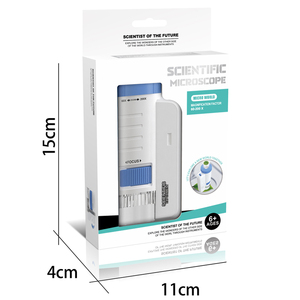 Khoa Học quan sát 60-200x cầm tay cầm tay đồ chơi sinh viên khoa học kính hiển vi - Product Image 4